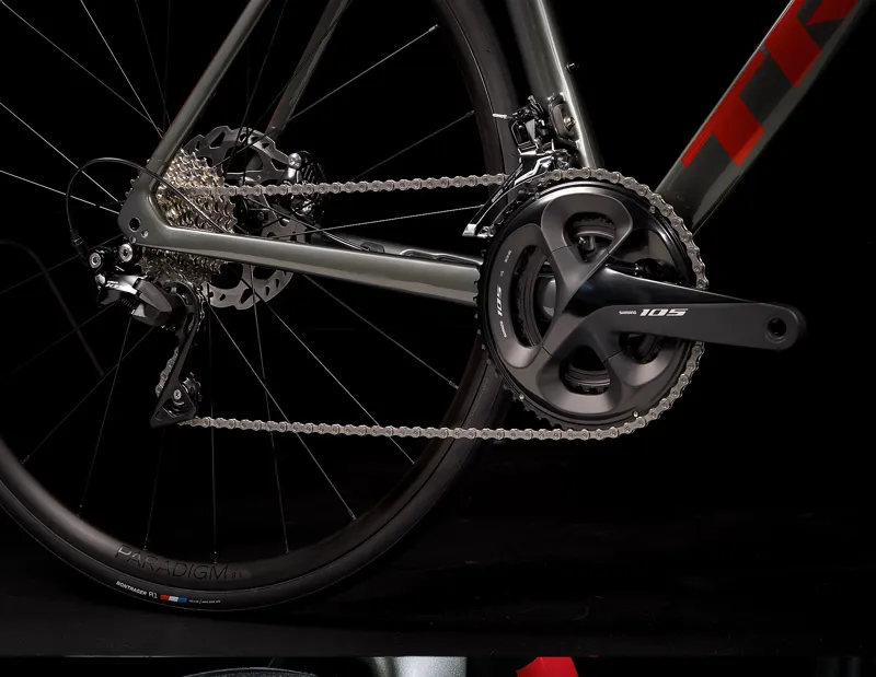 Trek Emonda SL 5 Road Bike in Lithium Grey-3